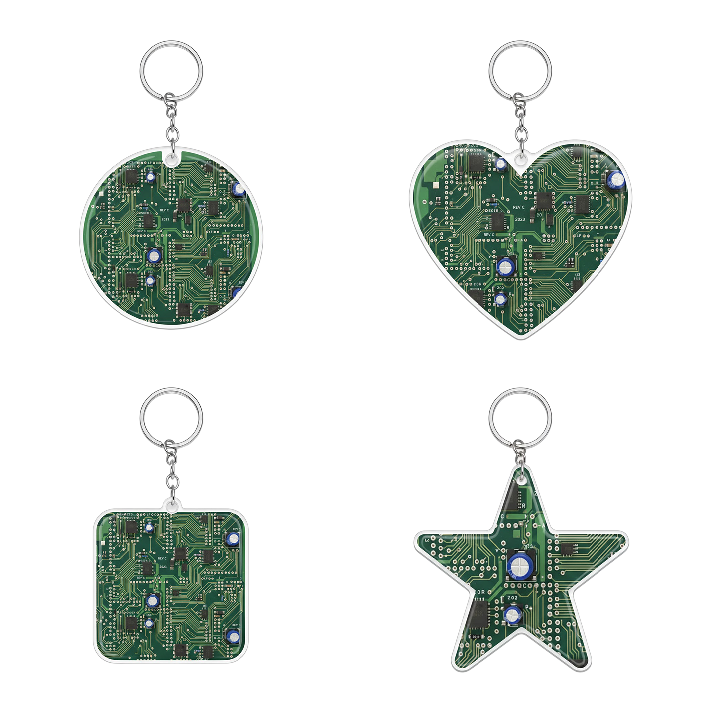 電子基板風アクセサリー