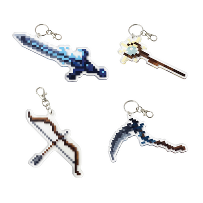 ドット絵風ファンタジー武器アクセサリー